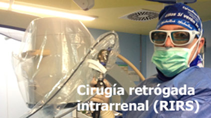 Servicio Premium. Cirugía retrógrada intrarrenal (RIRS)